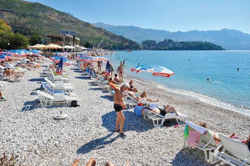 Словенский пляж