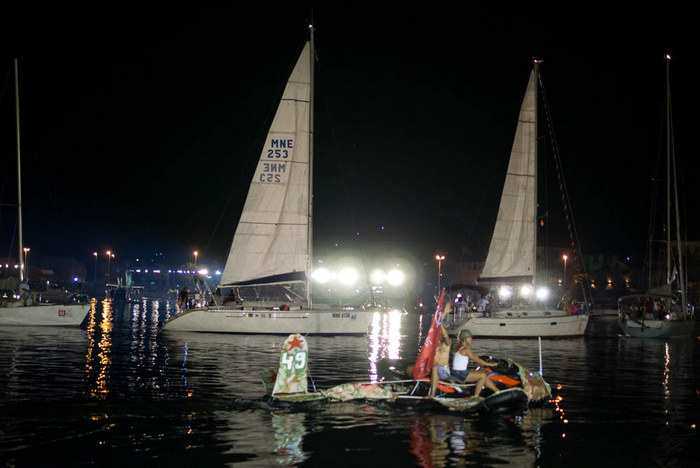 Черногория в августе - Бокельская ночь