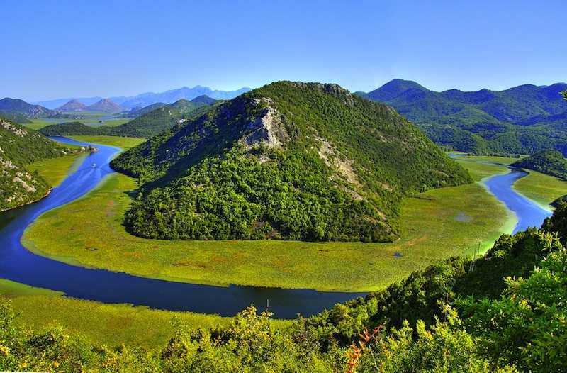 Озера Черногории - Скадарское озеро
