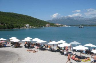 Пляж в Тивате